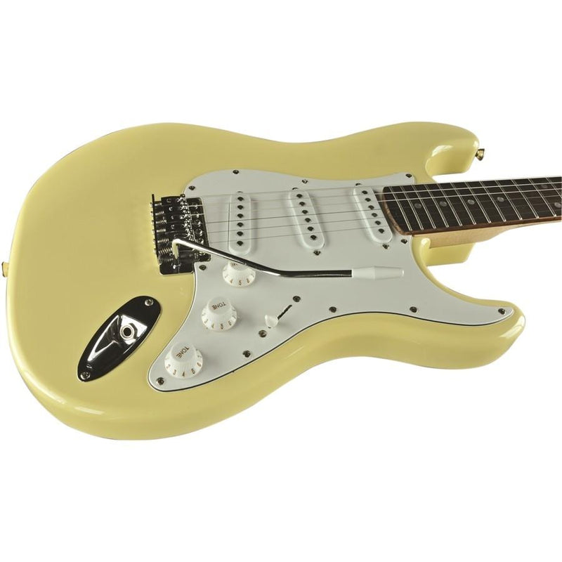 Eko S-300 Stratocaster Cream Chitarra Elettrica configurazione S/S/S, Crema