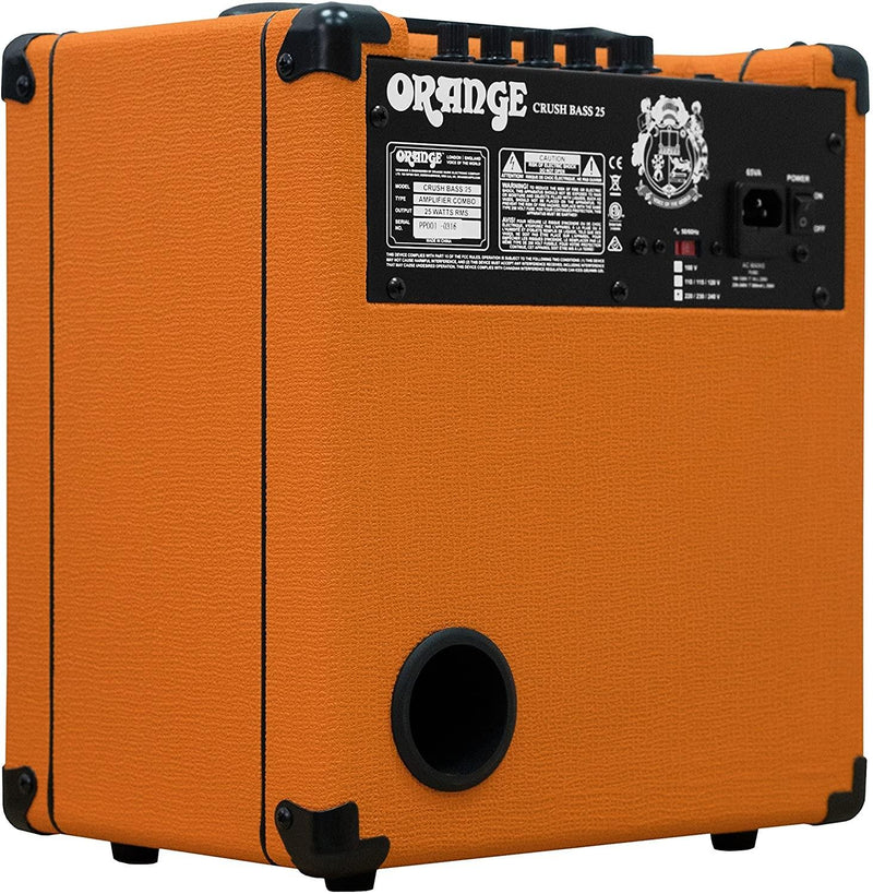 Orange Crush Bass 25 Amplificatore Combo per Basso da 8" e 25w, Arancione