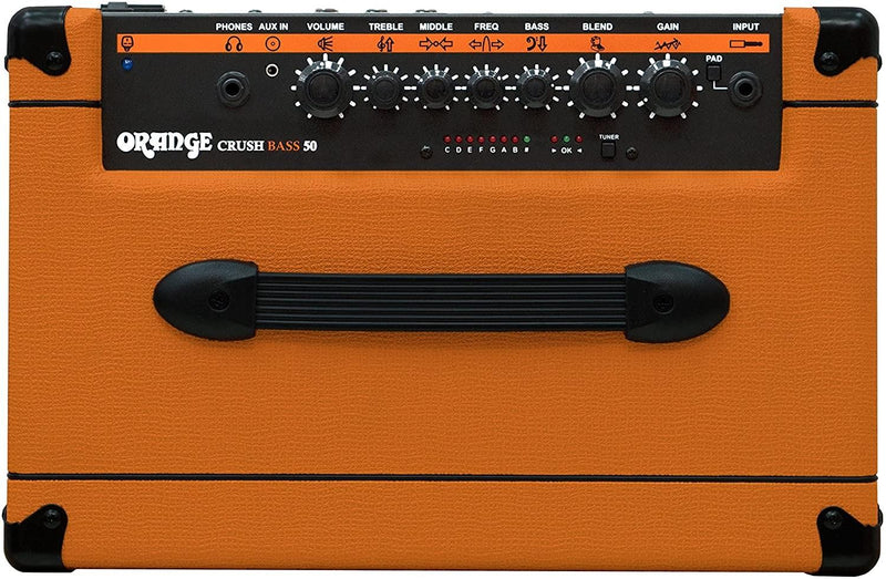 Orange Crush Bass 50 Amplificatore Combo per Basso da 12" e 50w, Arancione