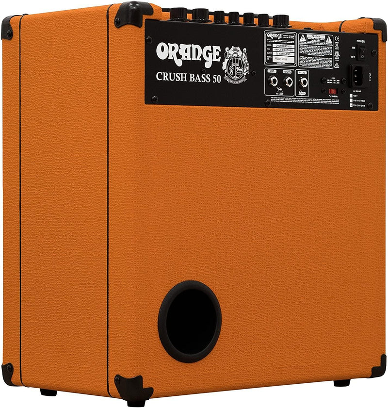 Orange Crush Bass 50 Amplificatore Combo per Basso da 12" e 50w, Arancione