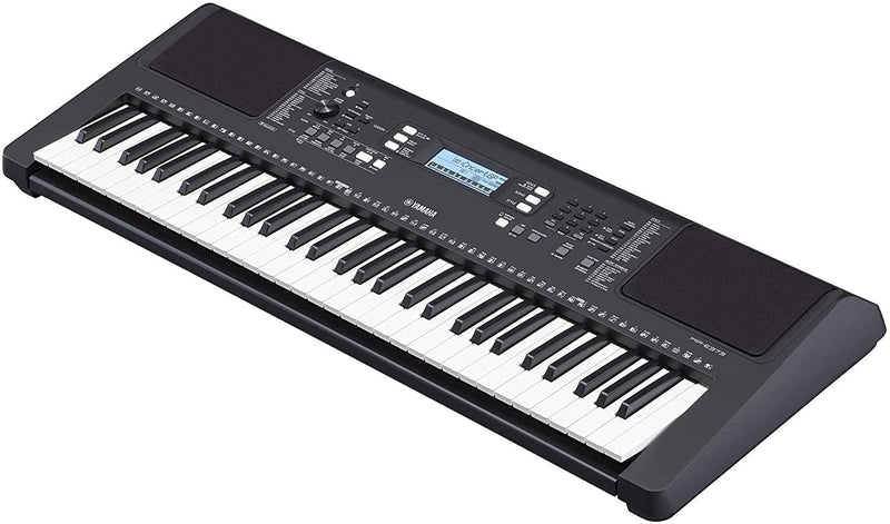 Yamaha PSR-E373 Tastiera digitale professionale 61 Tasti con USB a HOST, Nero