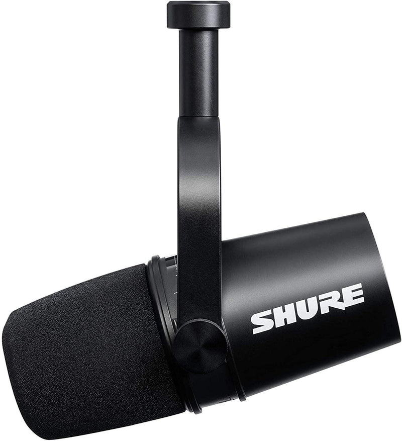 Shure MV7-K Podcast Microfono Professionale Dinamico uscita USB o Cannon XLR M