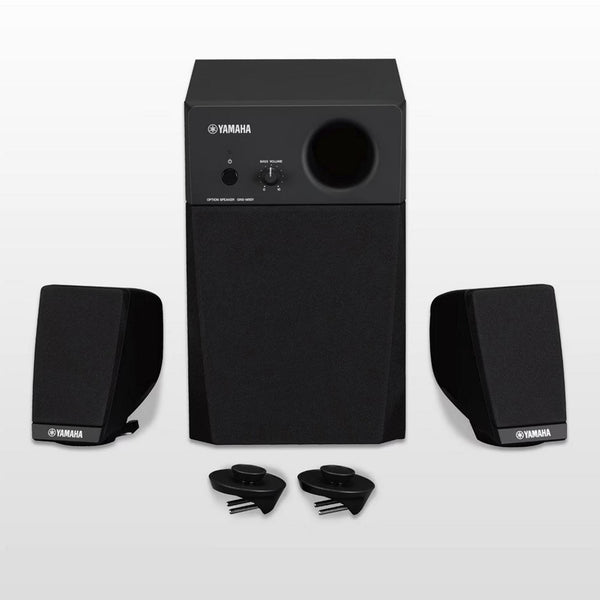 Yamaha GNS-MS01 Sistema di amplificazione 2.1 per Tastiera musicale Genos, Nero