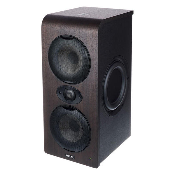 Focal Shape Twin Dark Walnut Cassa Monitor Studio Attivo tri-amp. 2x5" 210W