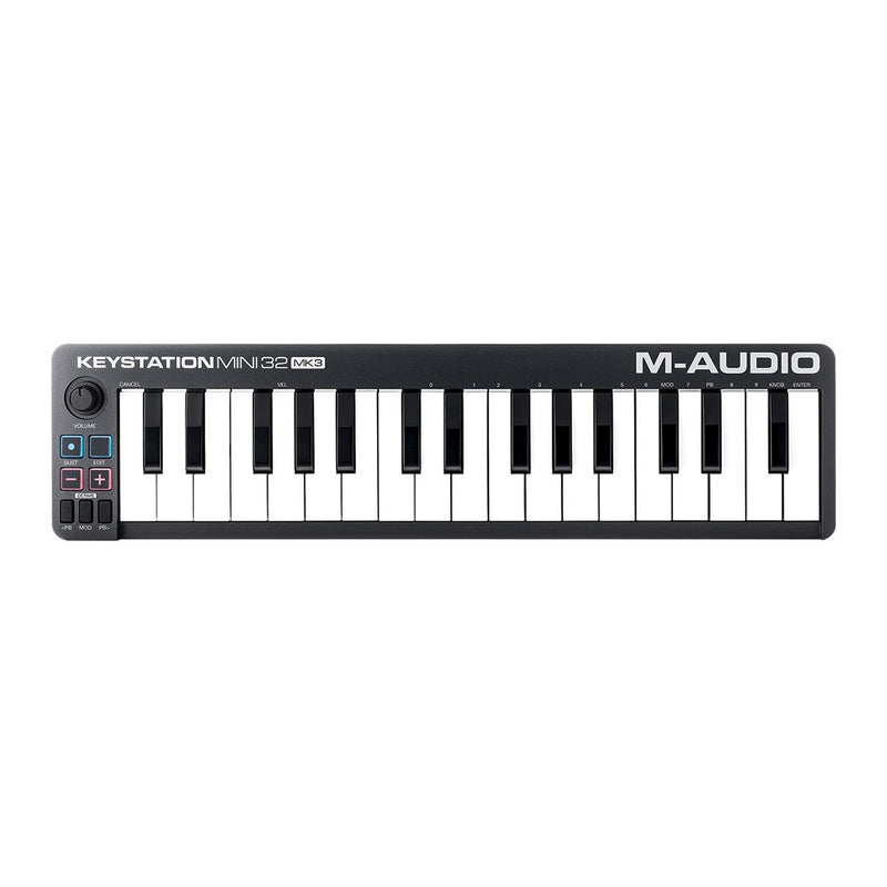 M-Audio KeyStation Mini 32 MK3 Tastiera controller MIDI USB 32 Tasti, Nero