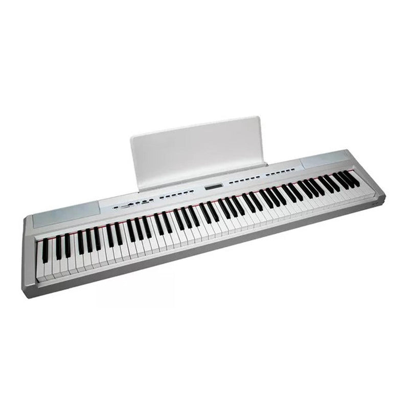 FBT E-Chord SP10 WHT Pianoforte Digitale 88 Tasti Pesati 128 Voci, Bianco