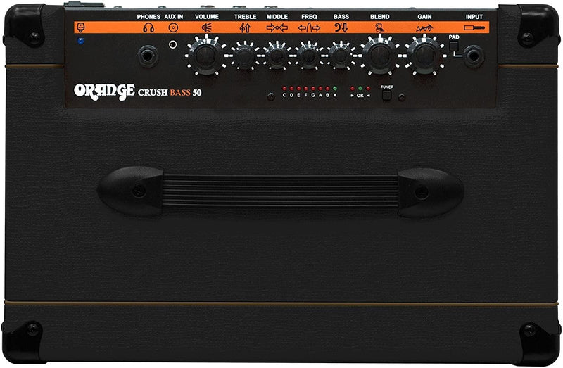 Orange Crush Bass 50 BK Amplificatore Combo per Basso da 12" e 50W, Nero