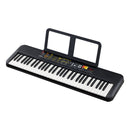 Yamaha PSR-F52 Tastiera portatile 61 Tasti con Alimentatore + Leggio, Nero