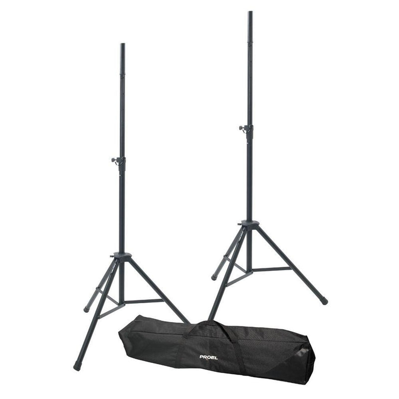 Proel FRE300KIT Coppia Supporti Alluminio per Casse Acustiche + Borsa trasporto
