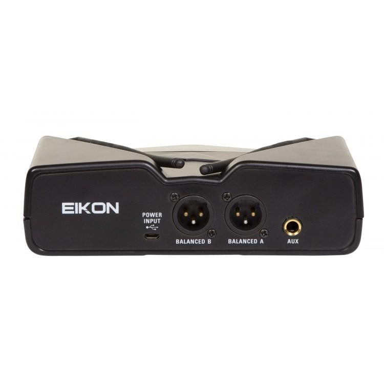 Proel EIKON WM300DH Doppio radiomicrofono UHF wireless con ricevitore + Archetto