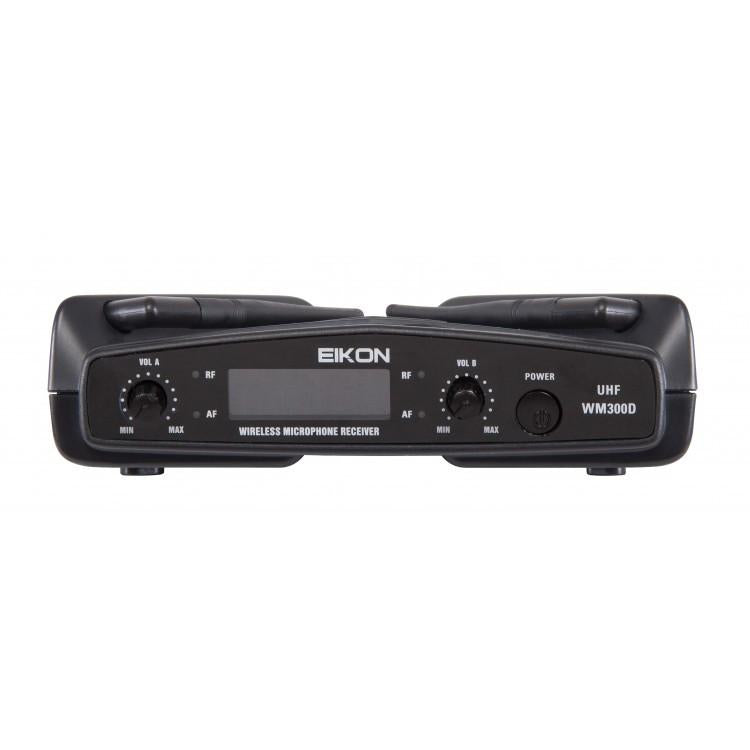 Proel EIKON WM300DH Doppio radiomicrofono UHF wireless con ricevitore + Archetto